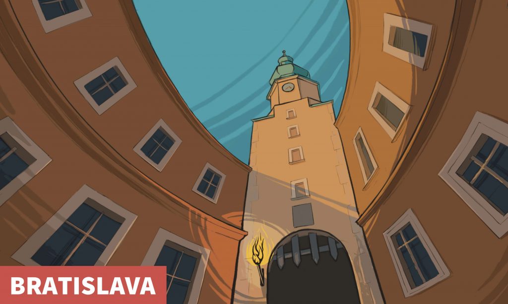V zajatí štyroch brán - Šifrovačka Bratislava